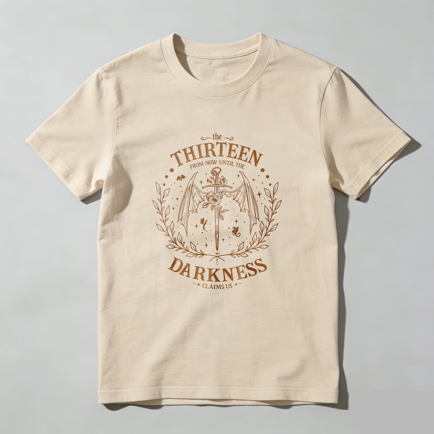 Wardrobecart Thirteen From Now Until The Darkness Claims Us Unisex Classic T-shirt