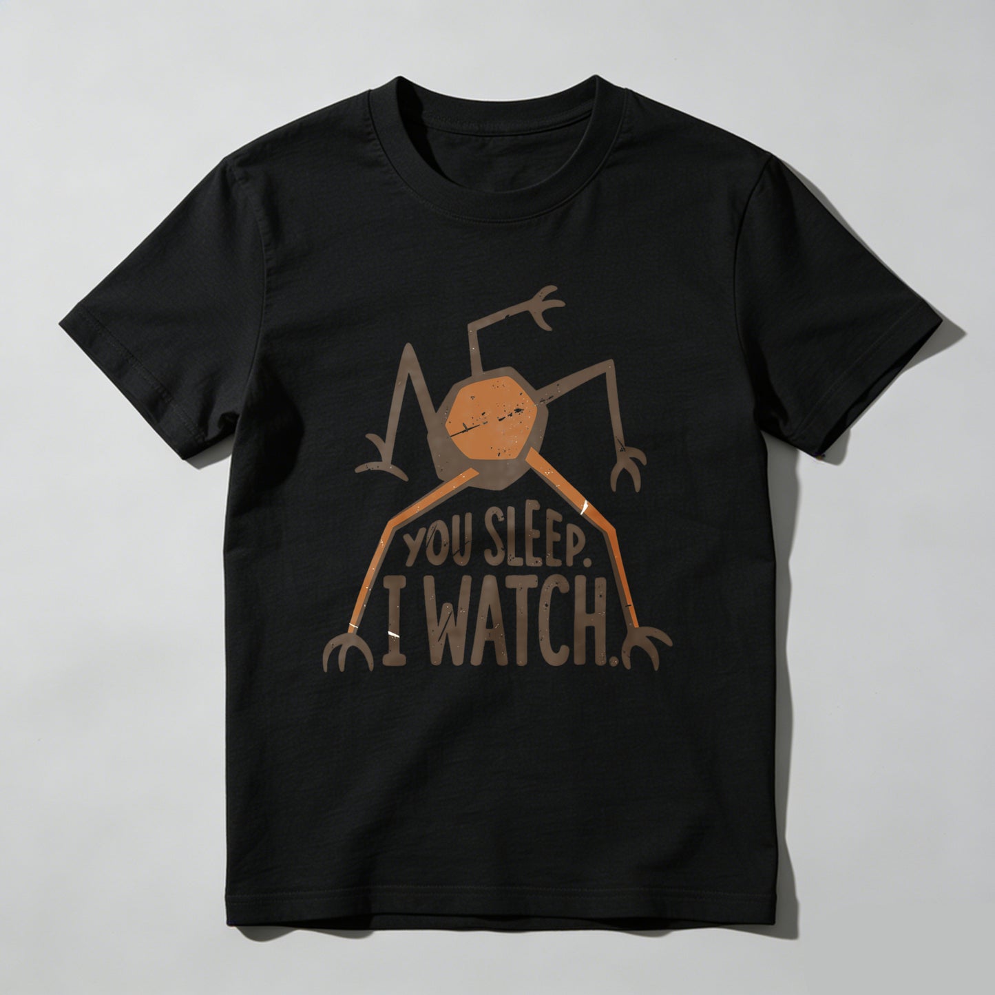Wardrobecart You Sleep I Watch Spider Design Unisex Classic T-shirt