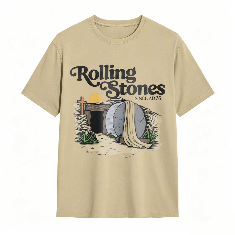 Rolling Stones Since Ad 33 Easter Tomb Scene Unisex Classic T-shirt