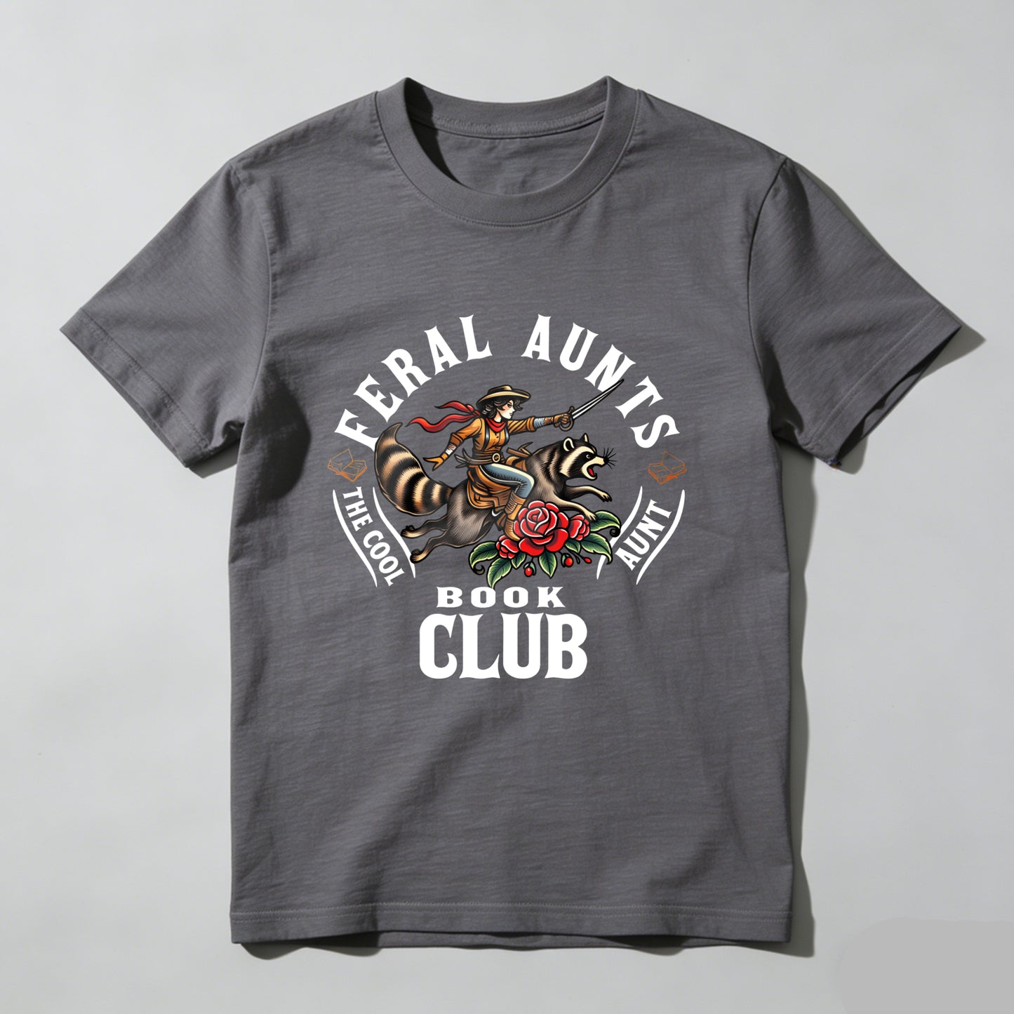 Wardrobecart Feral Aunts Book Club The Cool Aunt Unisex Classic T-shirt