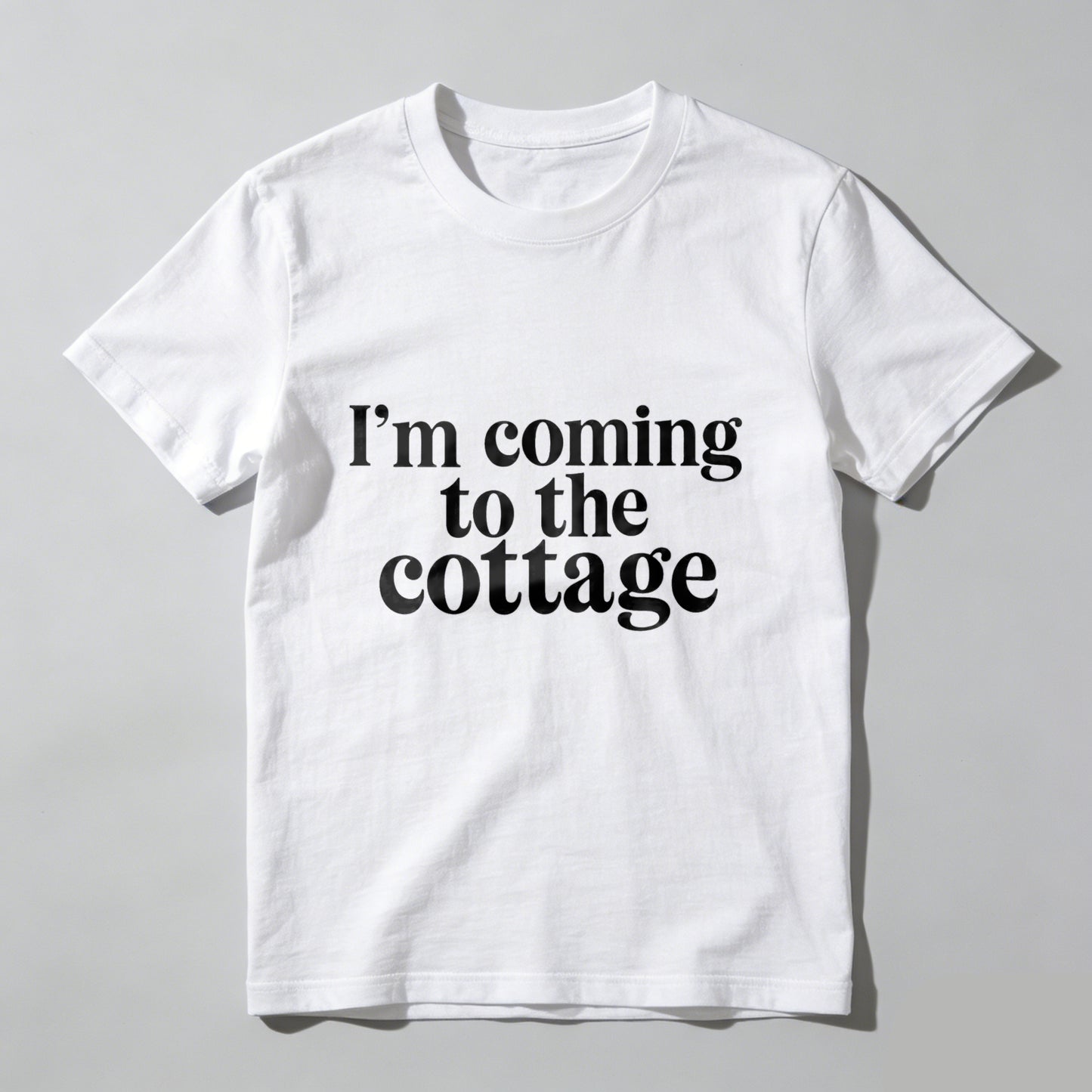 Wardrobecart I'm Coming To The Cottage Unisex Classic T-shirt