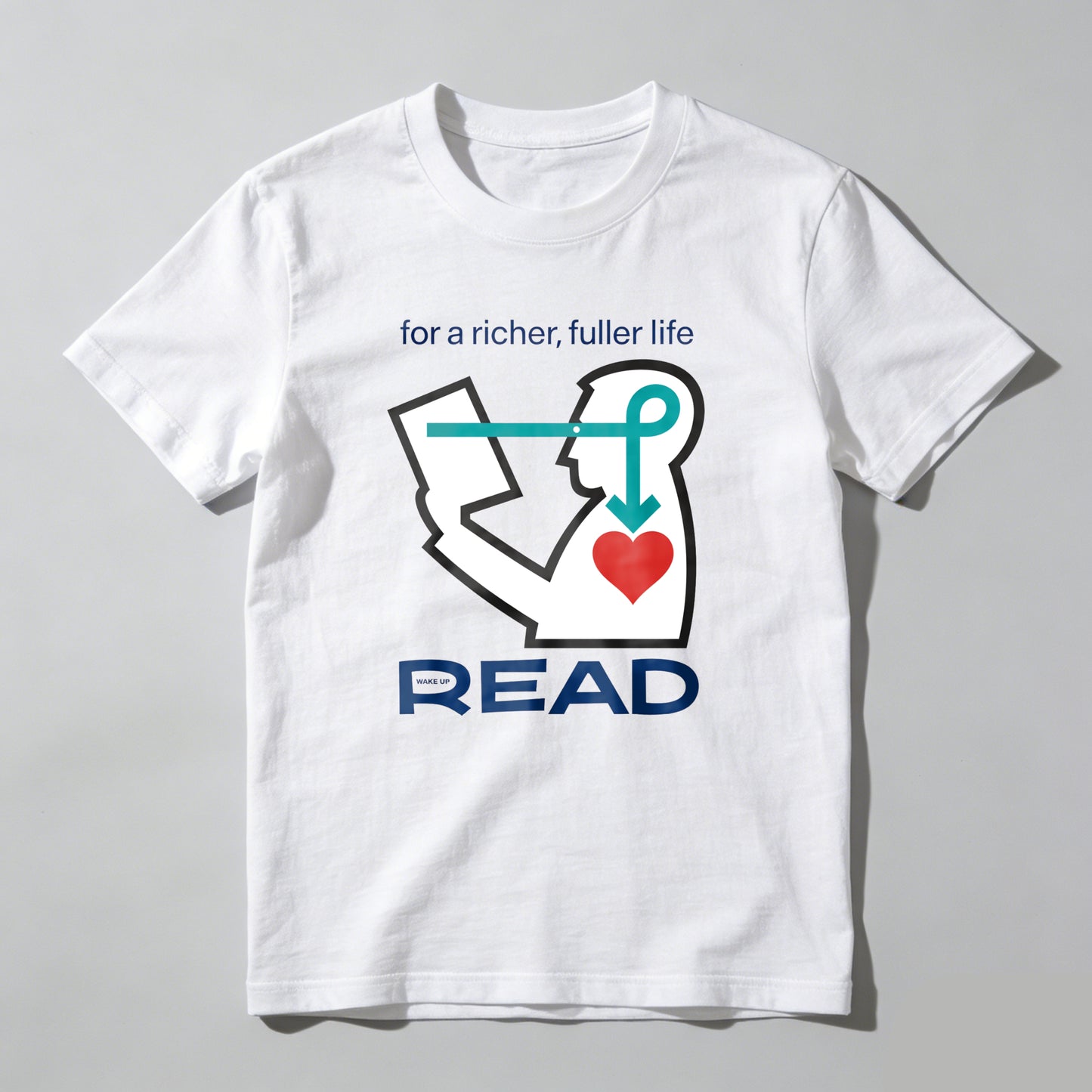 Wardrobecart For A Richer Fuller Life Read Unisex Classic T-shirt 100% cotton