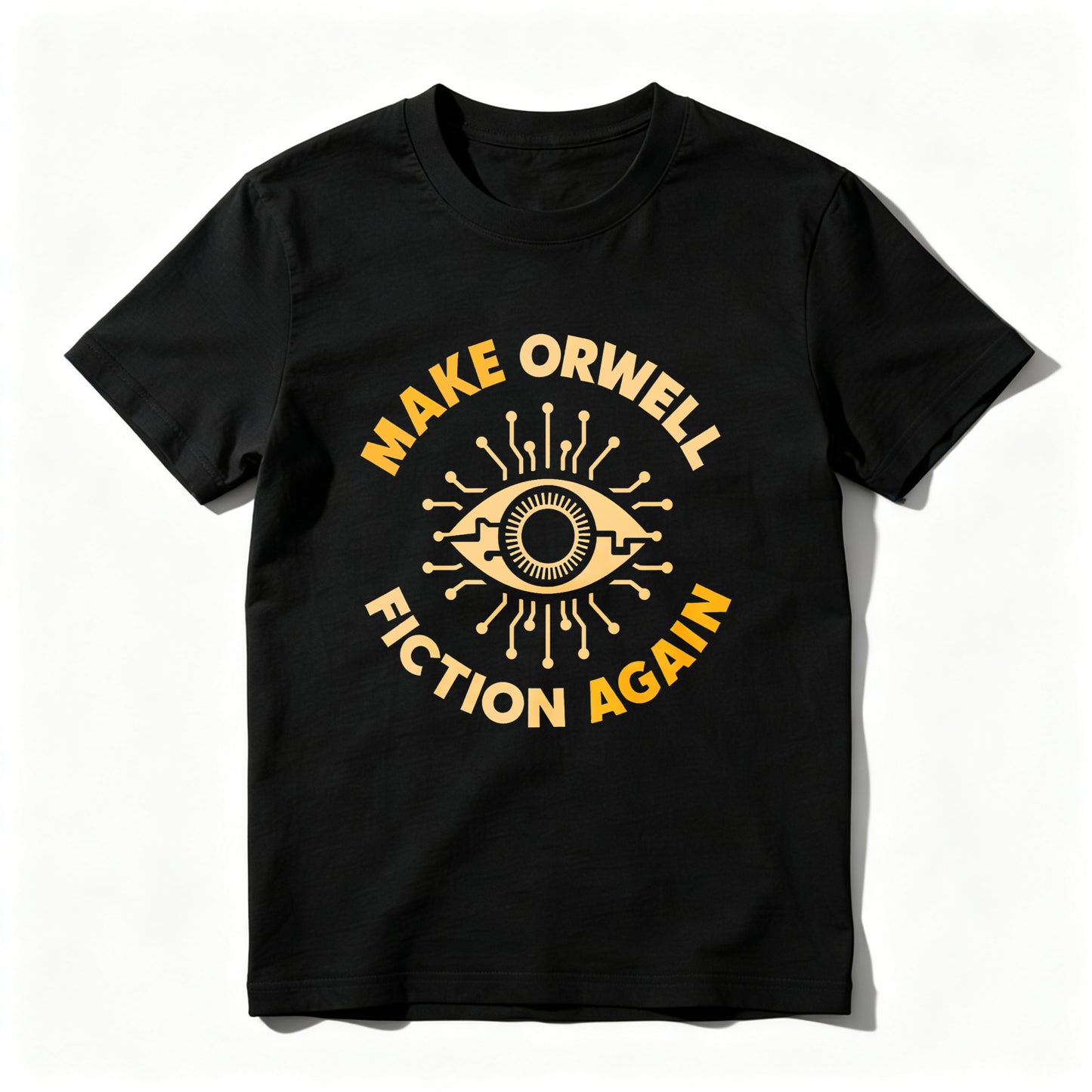 Wardrobecart Make Orwell Fiction Again Eye Symbol Unisex Classic T-shirt