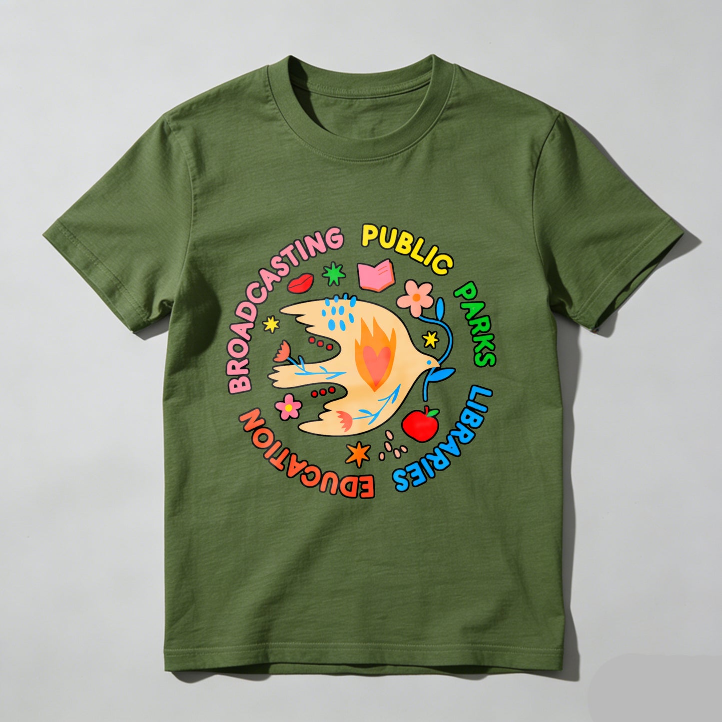 Wardrobecart Broadcasting Public Parks Libraries Education Unisex Classic T-shirt