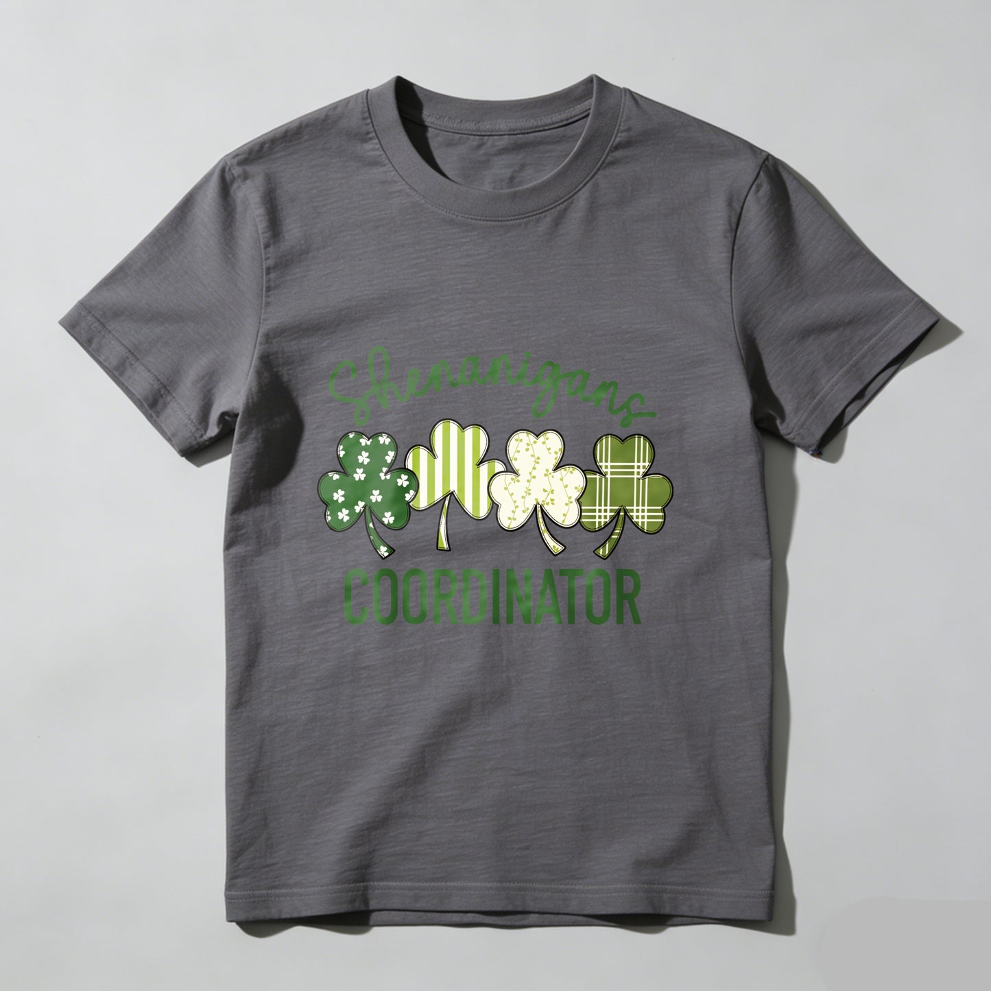 Wardrobecart Shenanigans Coordinator With Four Shamrocks Unisex Classic T-shirt