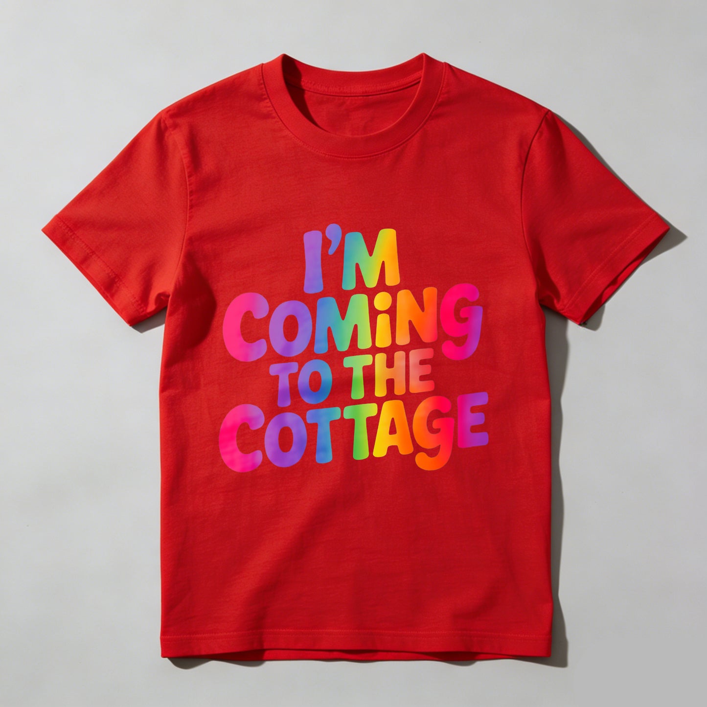 Wardrobecart I'm Coming To The Cottage Unisex Classic T-shirt