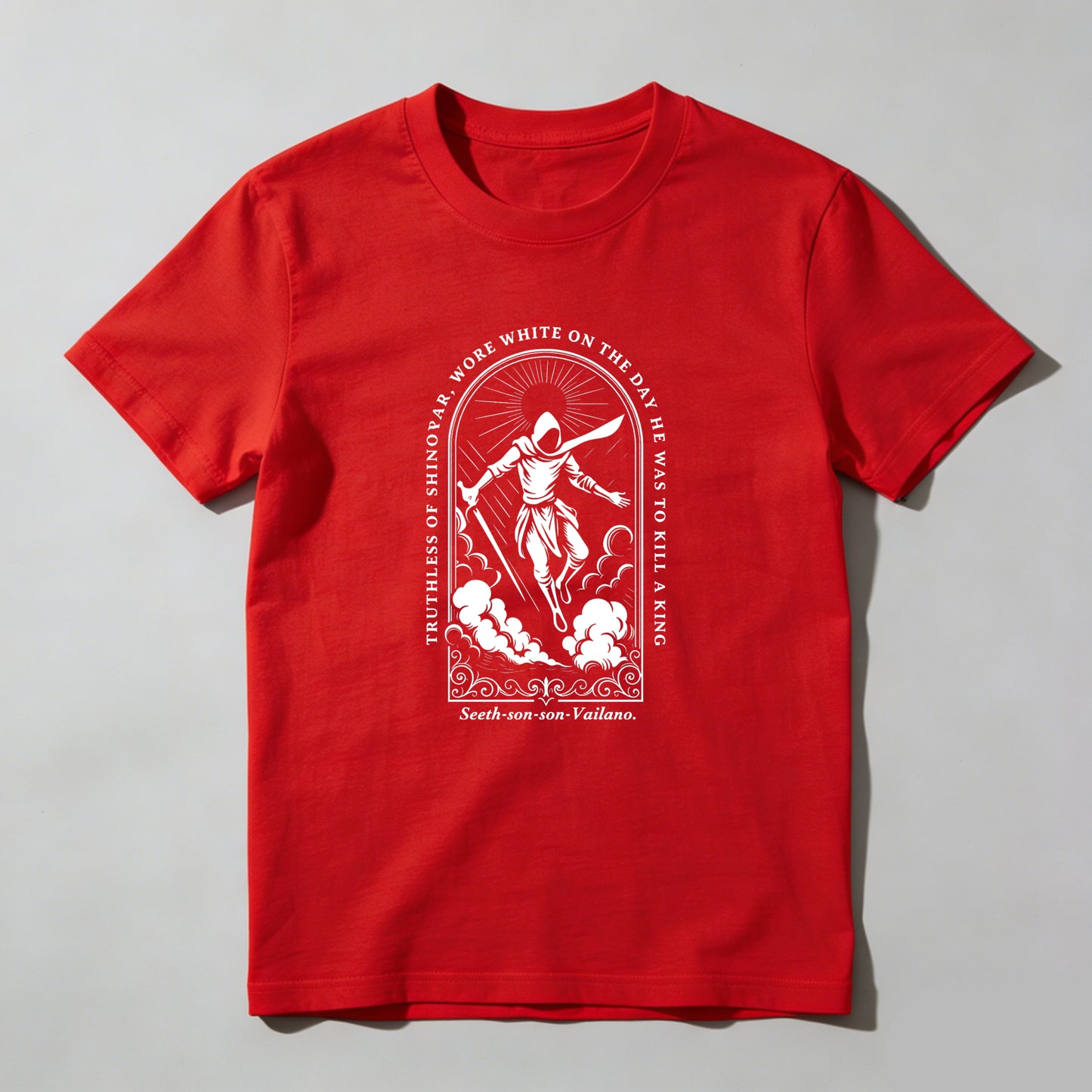 Wardrobecart Truthless Of Shinobi More White On The Day He Was To Kill A King Unisex Classic T-shirt