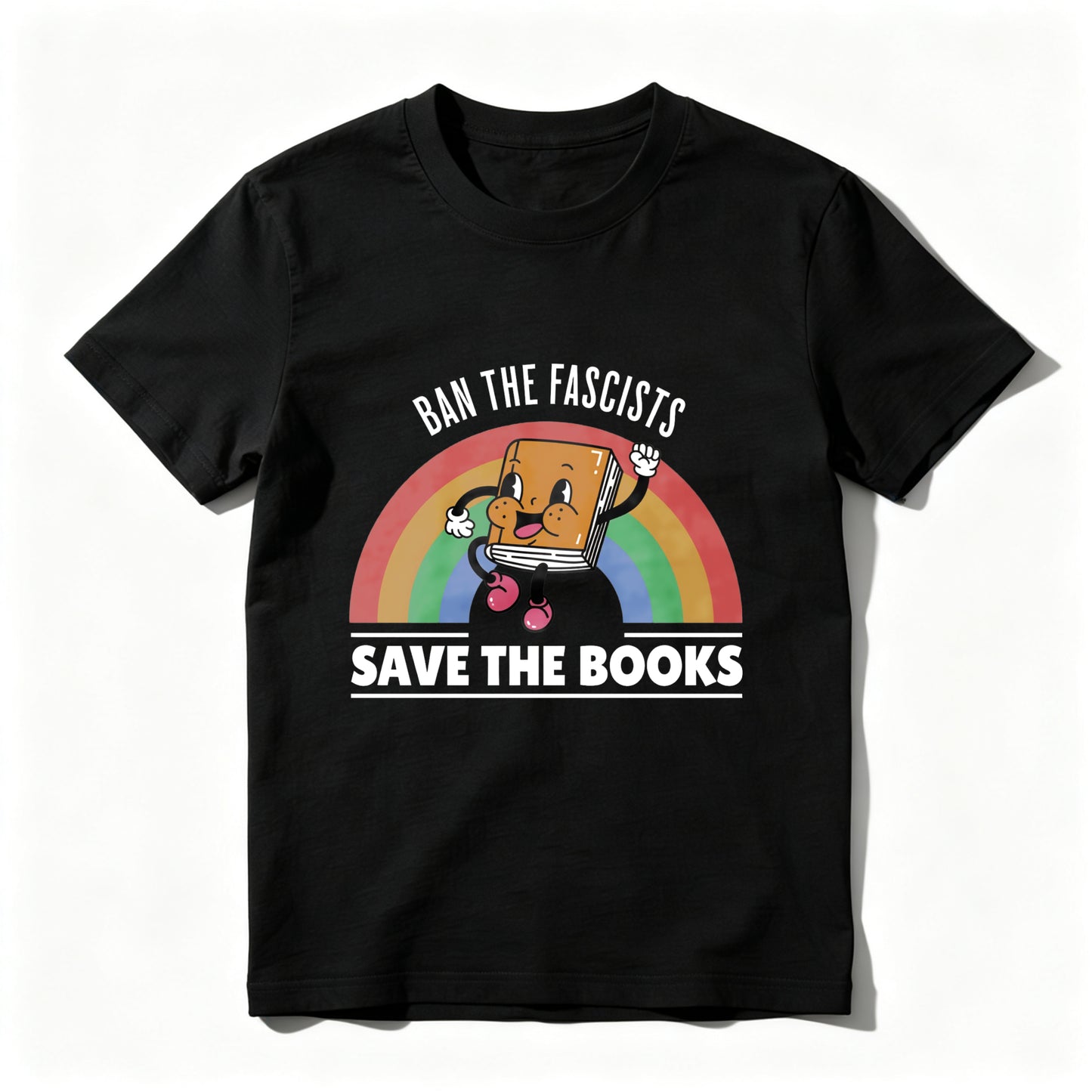 Wardrobecart Ban The Fascists Save The Books Unisex Classic T-shirt