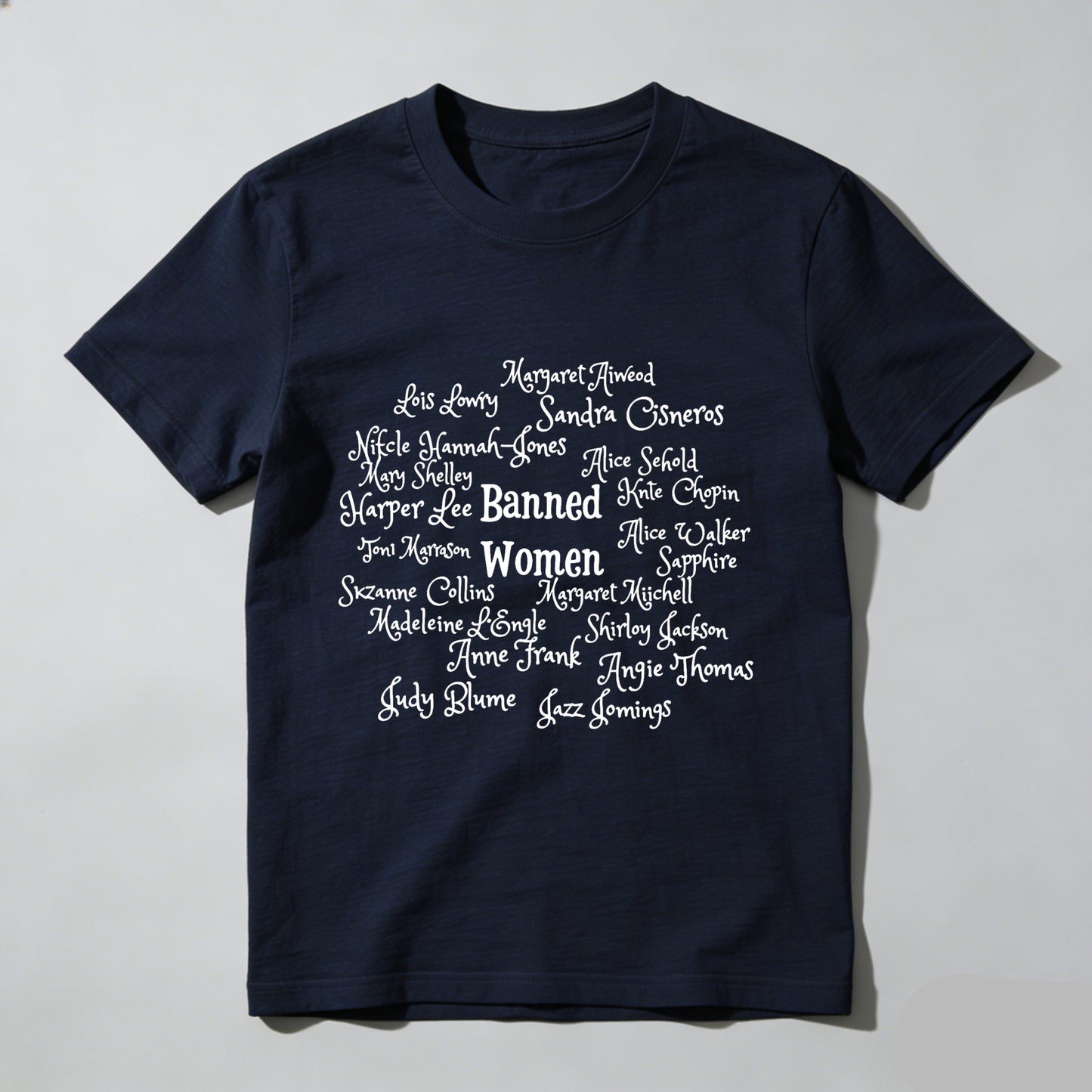 Wardrobecart Banned Women Names List Print Unisex Classic T-shirt