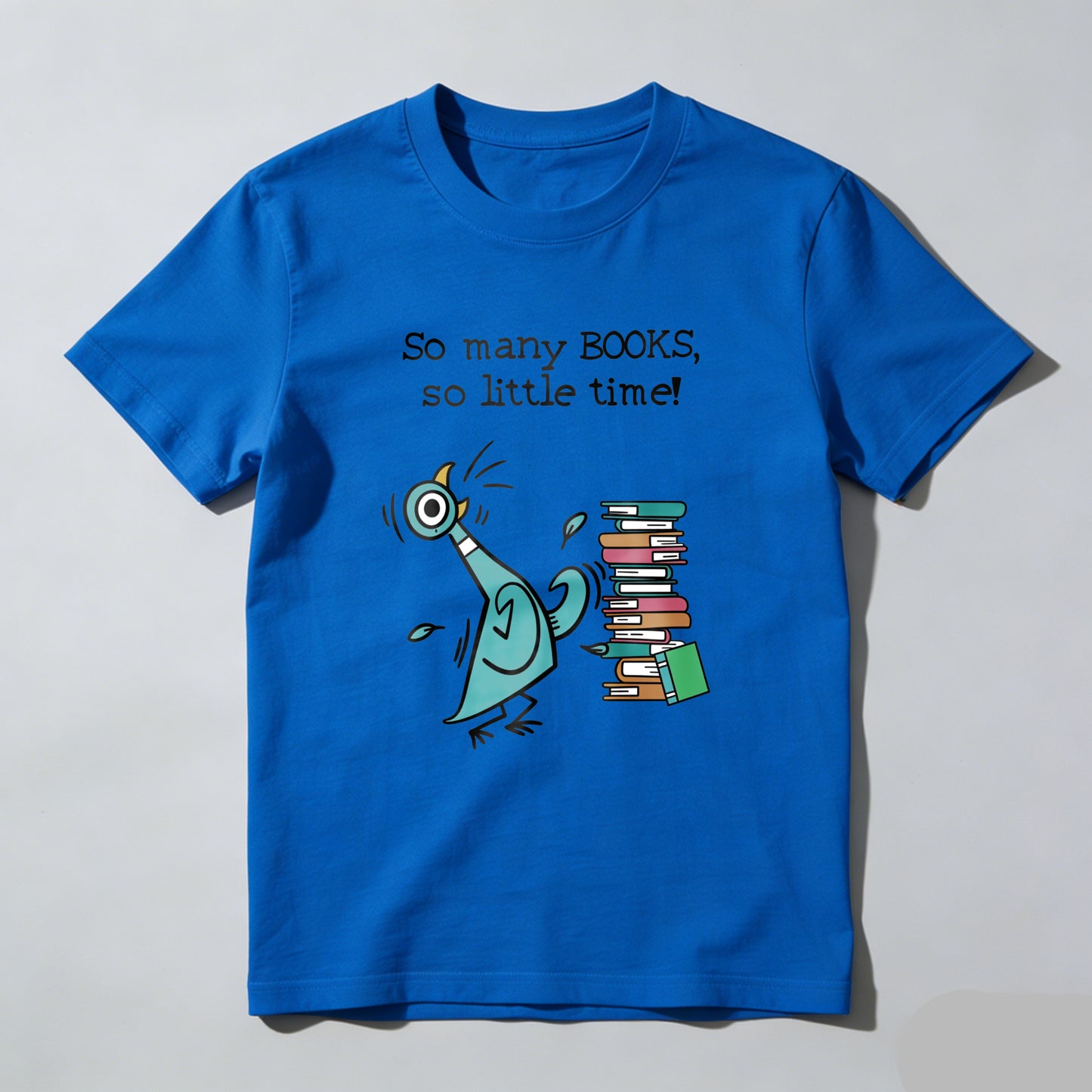 Wardrobecart So Many Books So Little Time Bird And Books Unisex Classic T-shirt