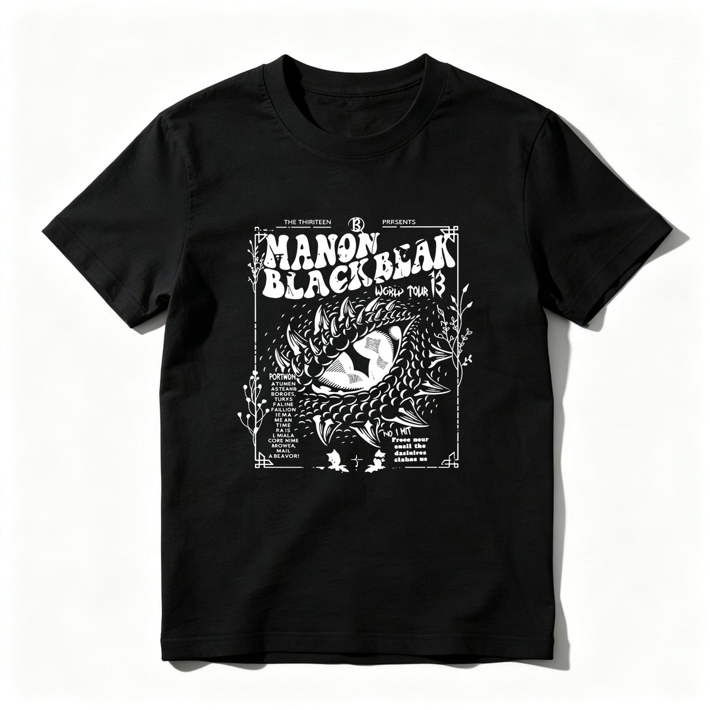 Wardrobecart Manon Blackbeak World Tour 13 Unisex Classic T-shirt