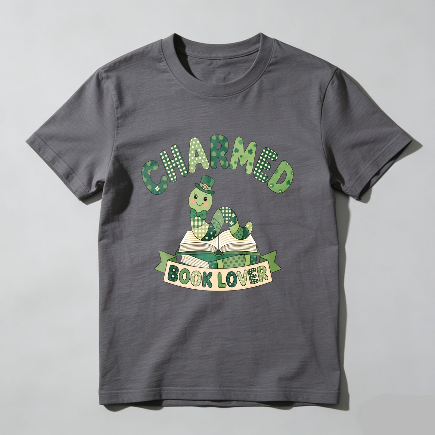 Wardrobecart Charmed Book Lover Snake Reading Unisex Classic T-shirt