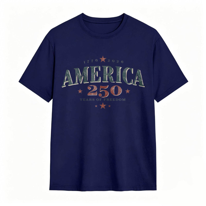 America 250 Years Of Freedom 1776 2026 T-shirt