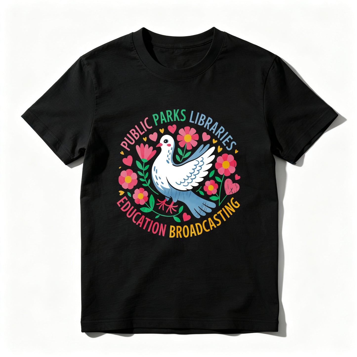 Wardrobecart Public Parks Libraries Education Broadcasting Unisex Classic T-shirt