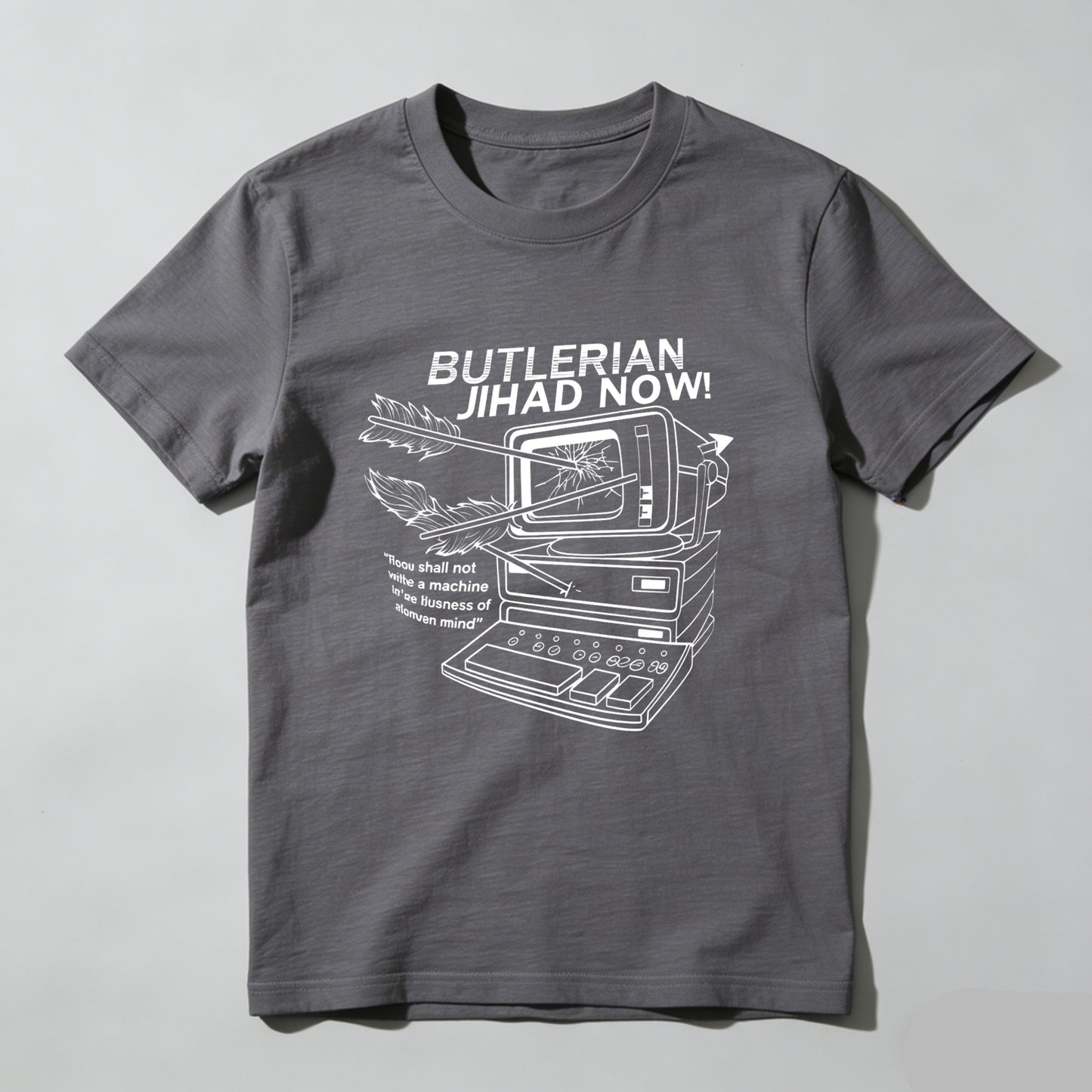 Wardrobecart Butlerian Jihad Now Machine Rebellion Unisex Classic T-shirt