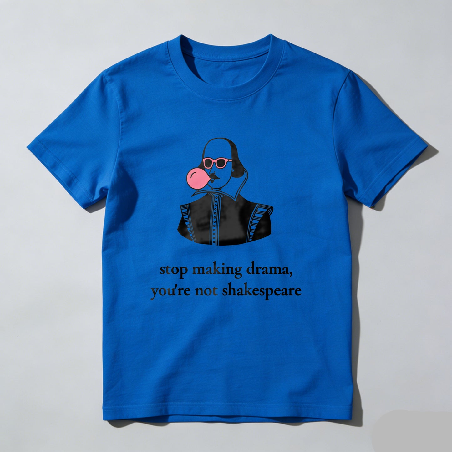 Wardrobecart Pink Bubblegum And Sunglasses Unisex Classic T-shirt