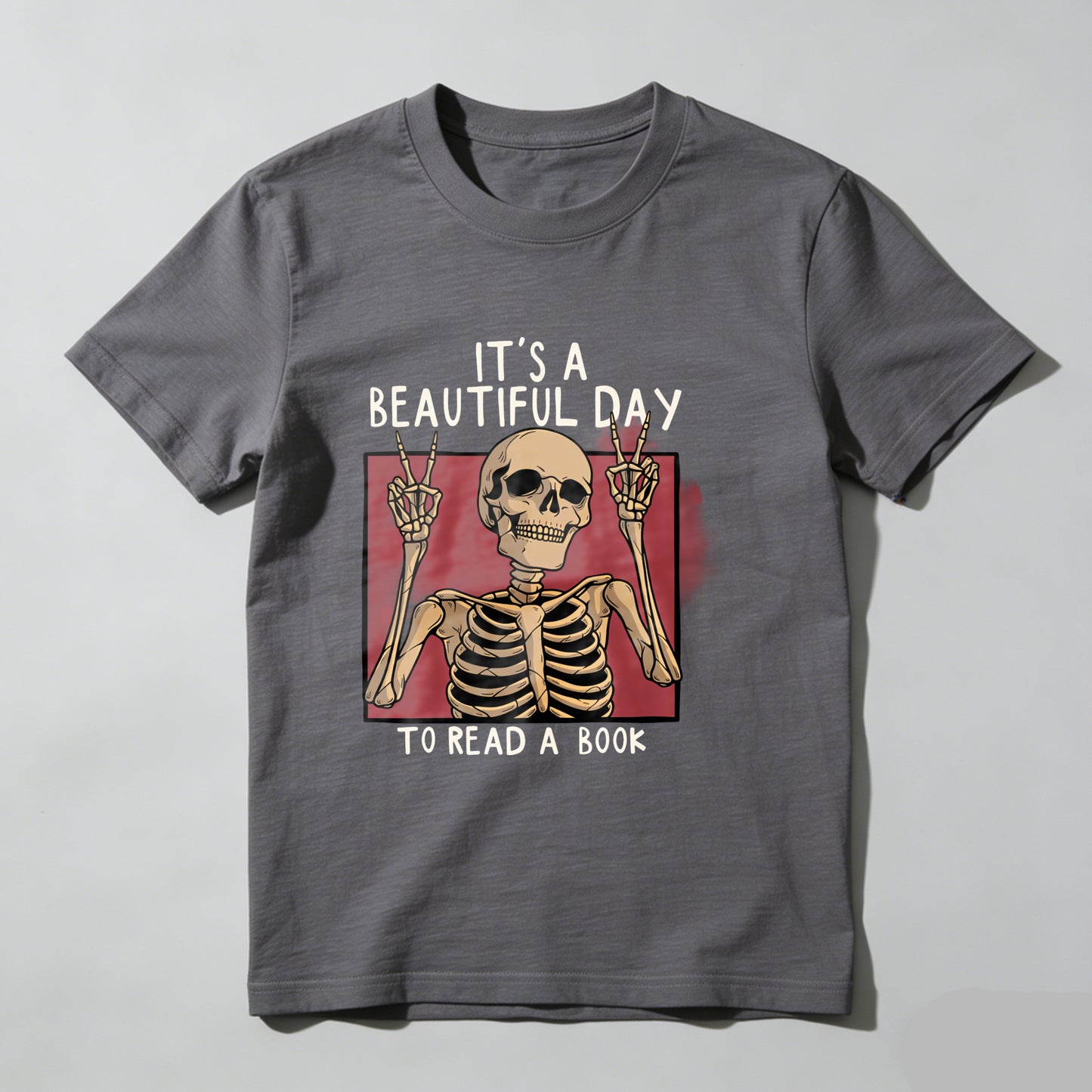 Wardrobecart It's A Beautiful Day To Read A Book Unisex Classic T-shirt