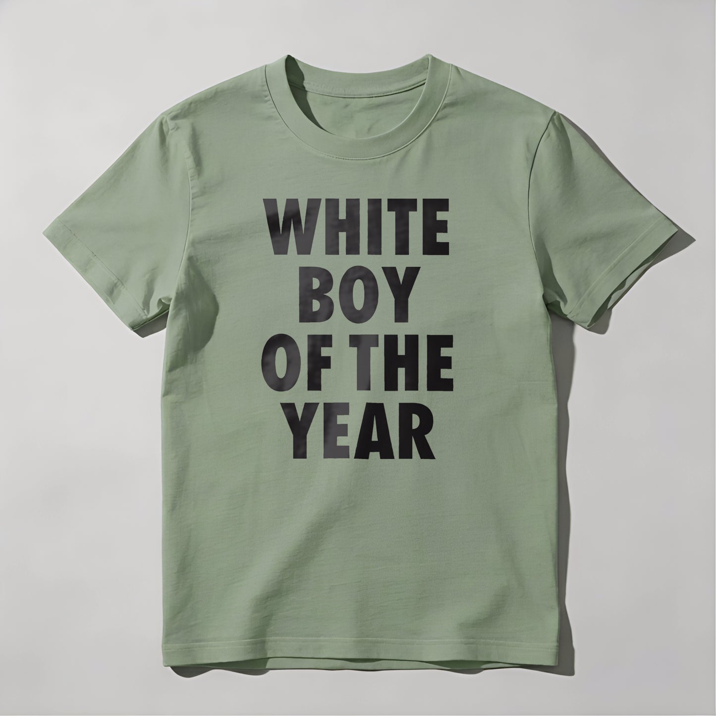 White Boy Of The Year tshirt 100% cotton