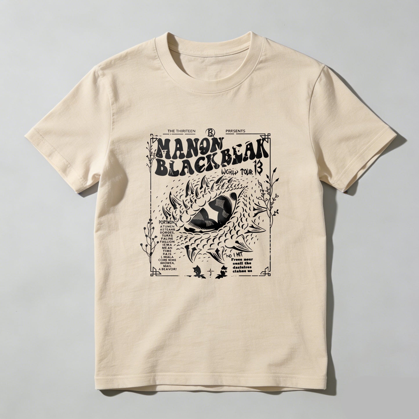 Wardrobecart Manon Blackbeak World Tour 13 Unisex Classic T-shirt