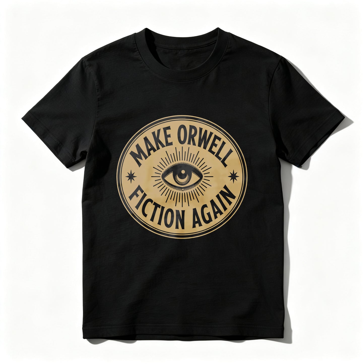Wardrobecart Make Orwell Fiction Again Eye Symbol Unisex Classic T-shirt