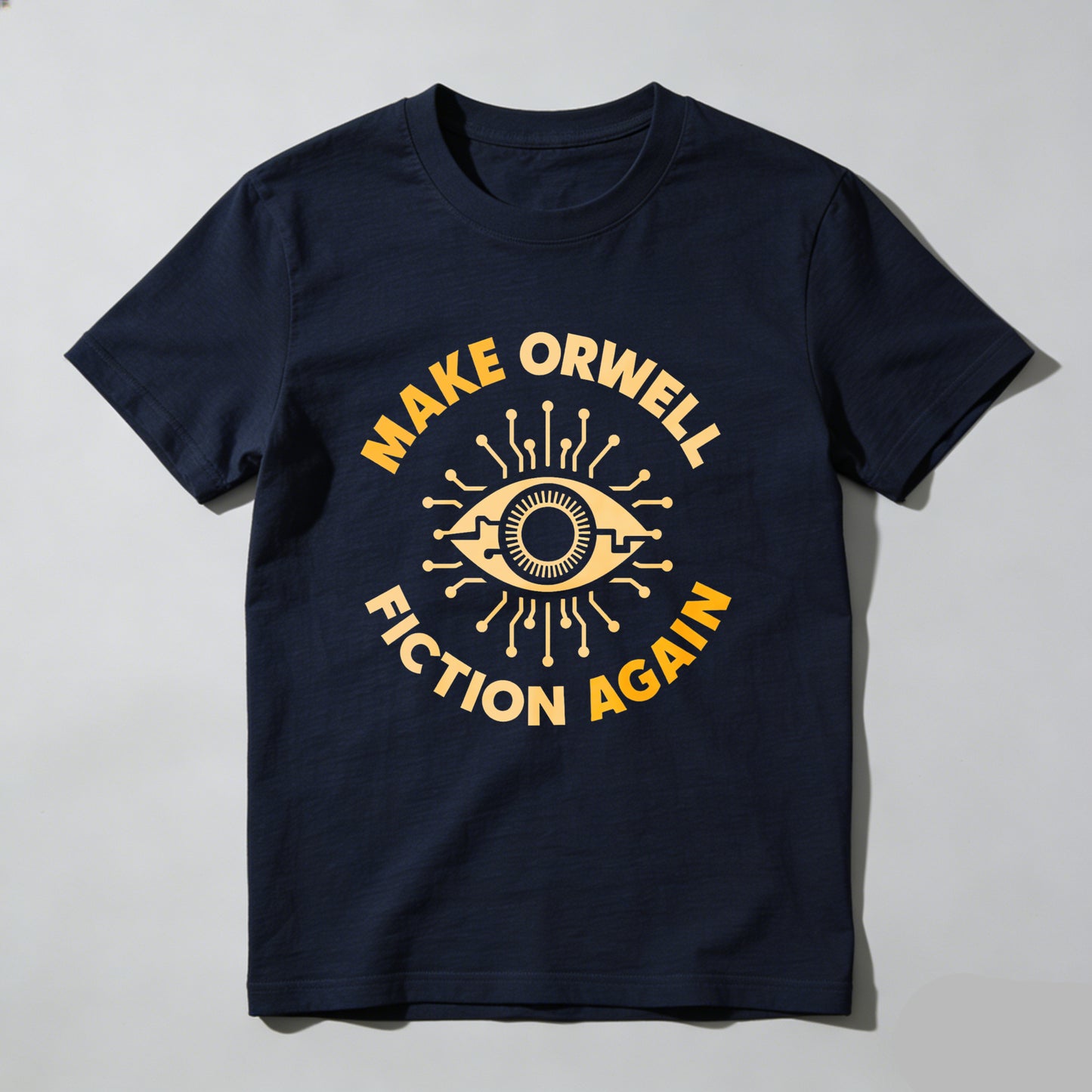 Wardrobecart Make Orwell Fiction Again Eye Symbol Unisex Classic T-shirt