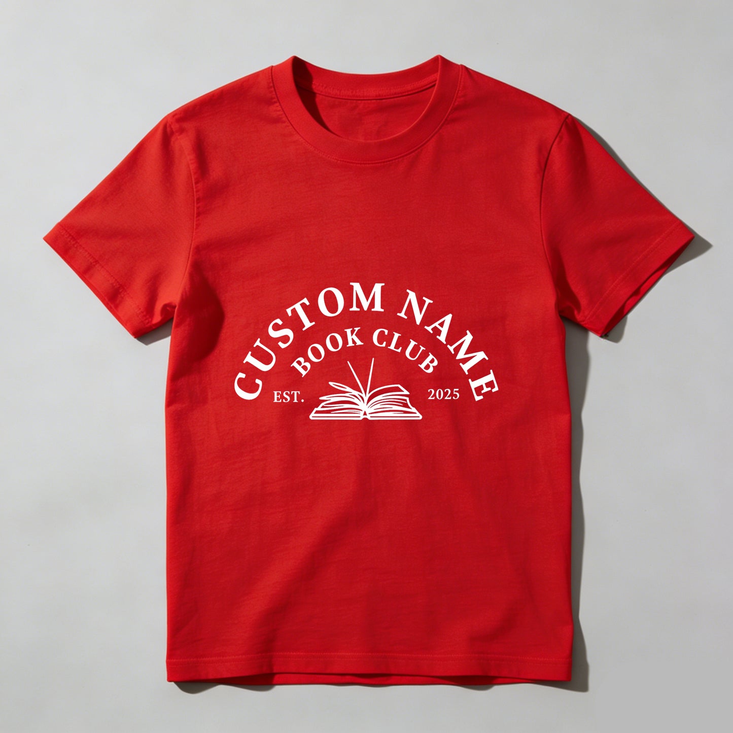 Wardrobecart Name Book Club Est 2025 Unisex Classic T-shirt