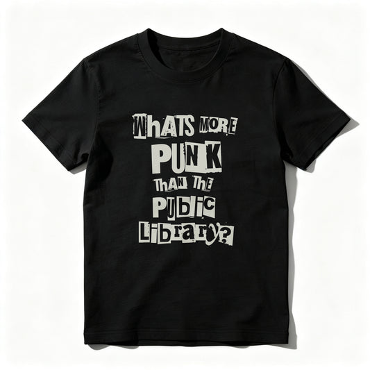 Wardrobecart What's More Punk Than The Public Library Unisex Classic T-shirt