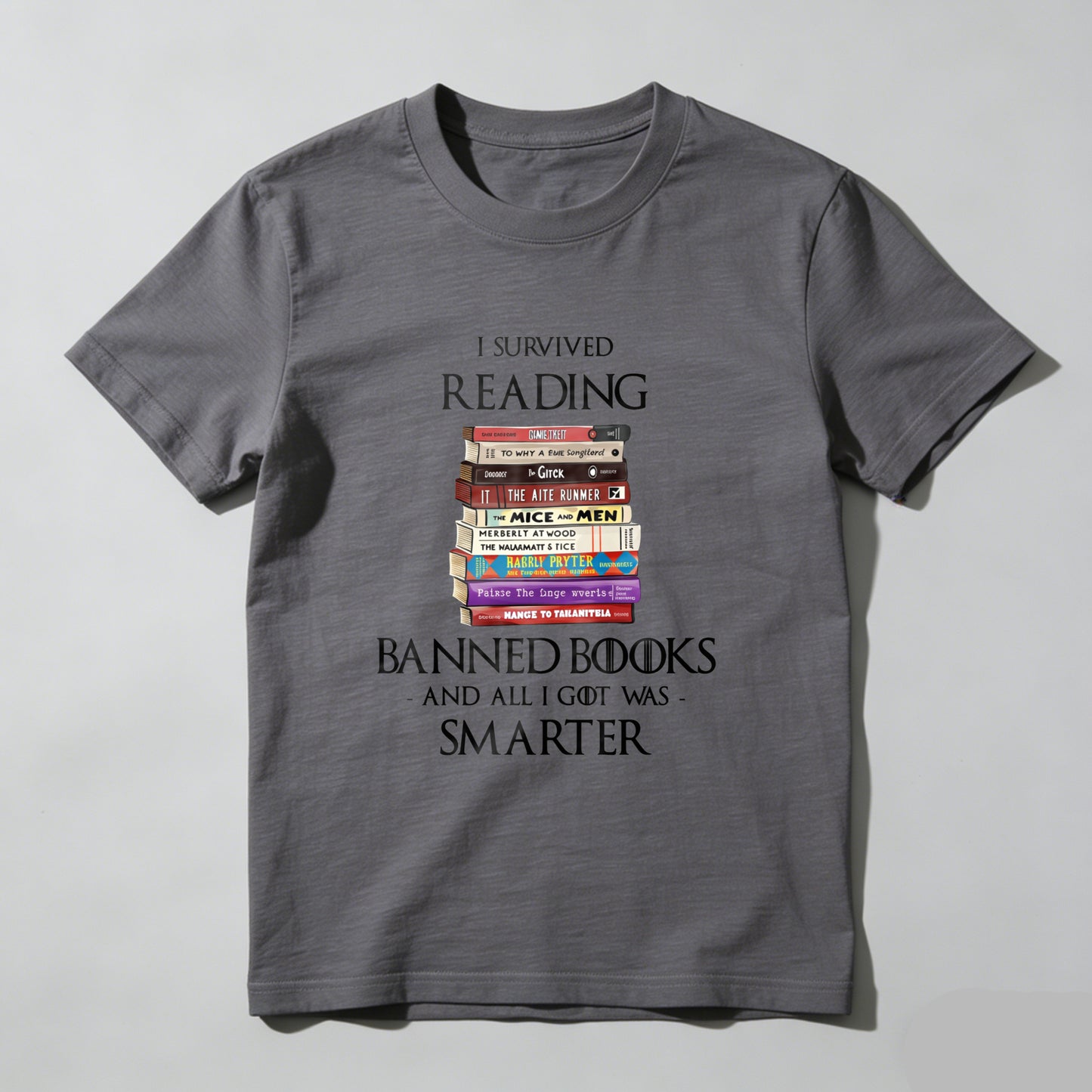 Wardrobecart I Survived Reading Banned Books And All I Got Was Smarter Unisex Classic T-shirt