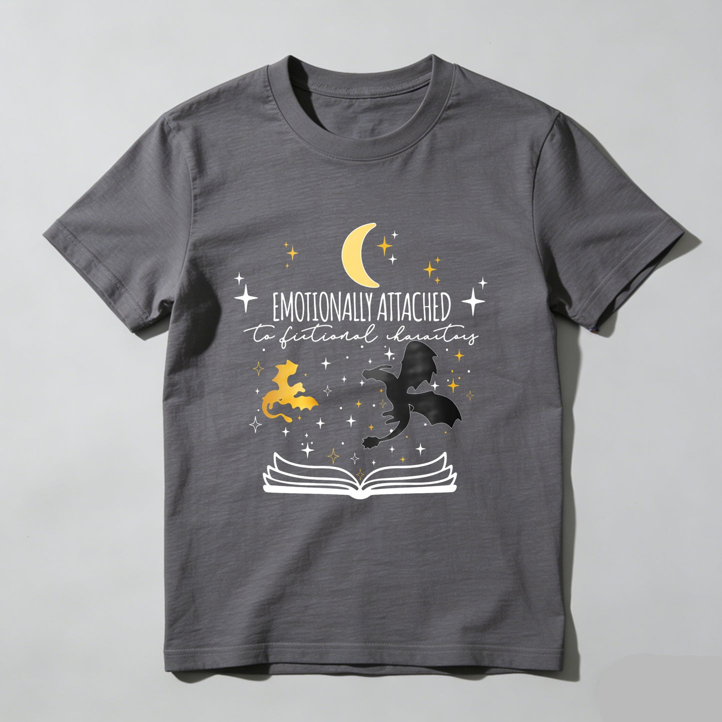 Wardrobecart Emotionally Attached To Fictional Characters Unisex Classic T-shirt