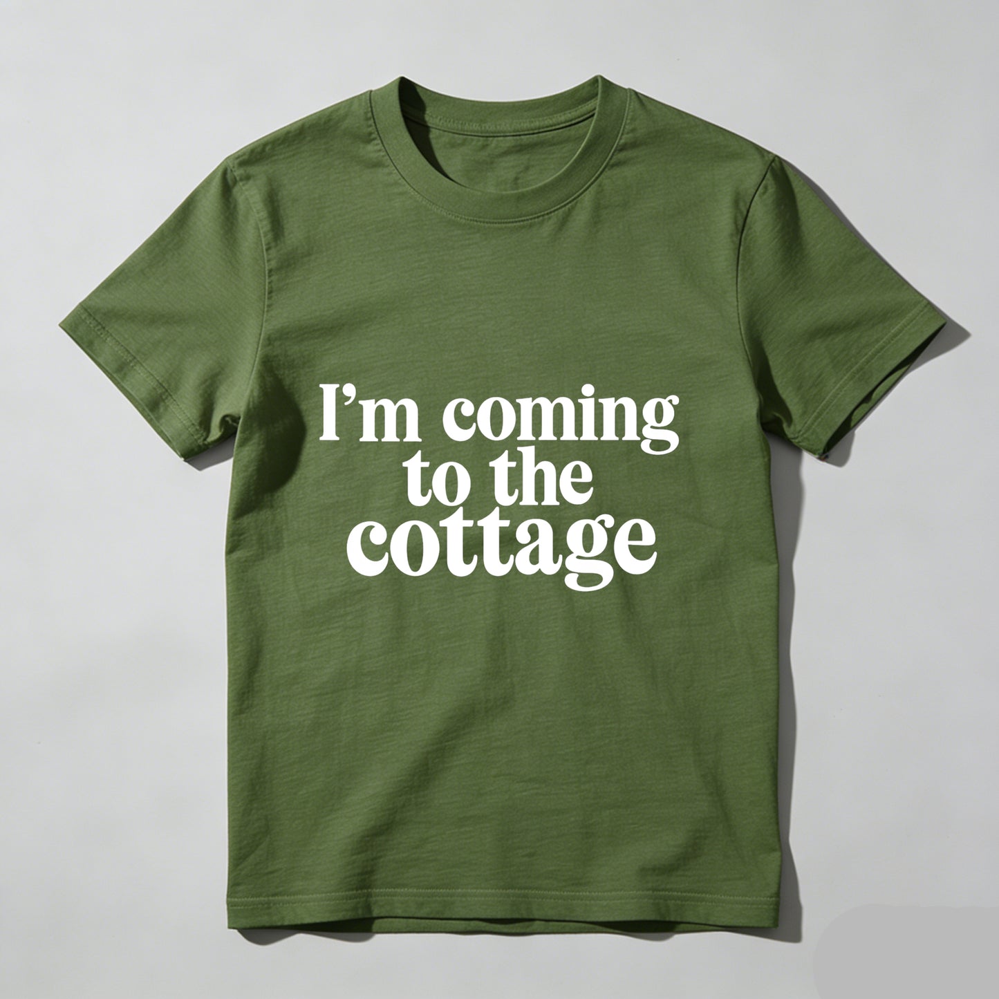 Wardrobecart I'm Coming To The Cottage Unisex Classic T-shirt