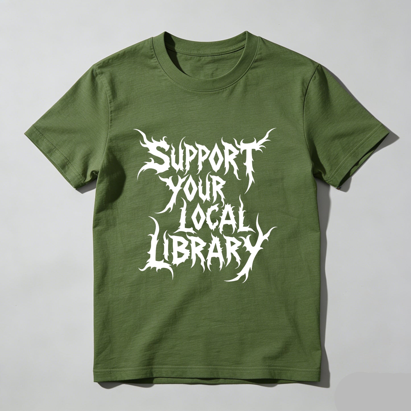 Wardrobecart Support Your Local Library Unisex Classic T-shirt