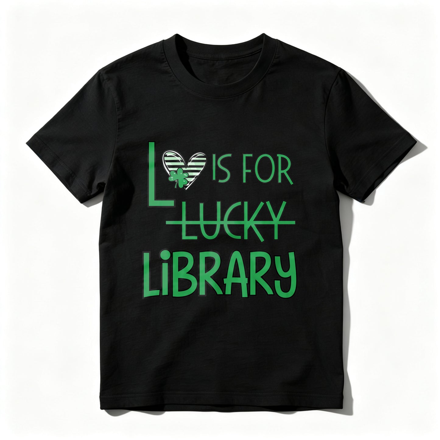 Wardrobecart L Is For Lucky Library Unisex Classic T-shirt