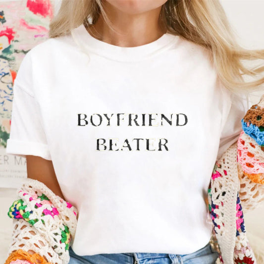 BOYFRIEND BEATER Funny Cotton Tee