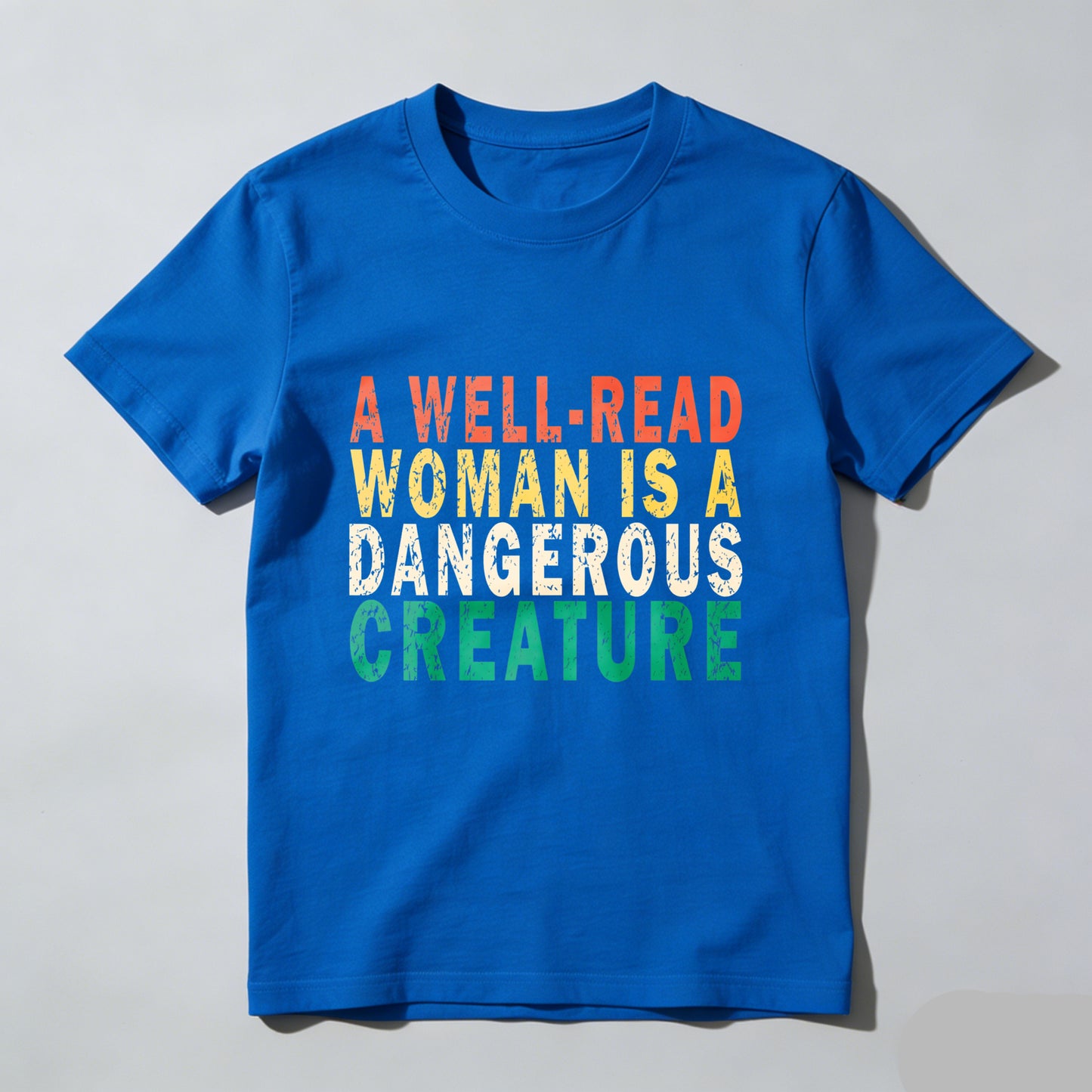 Wardrobecart A Well Read Woman Is A Dangerous Creature Unisex Classic T-shirt