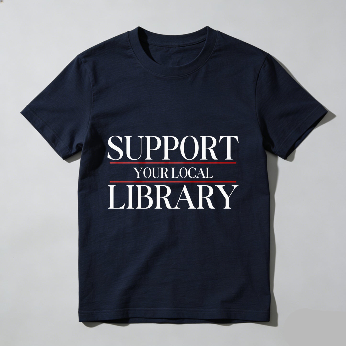 Wardrobecart Support Your Local Library Unisex Classic T-shirt
