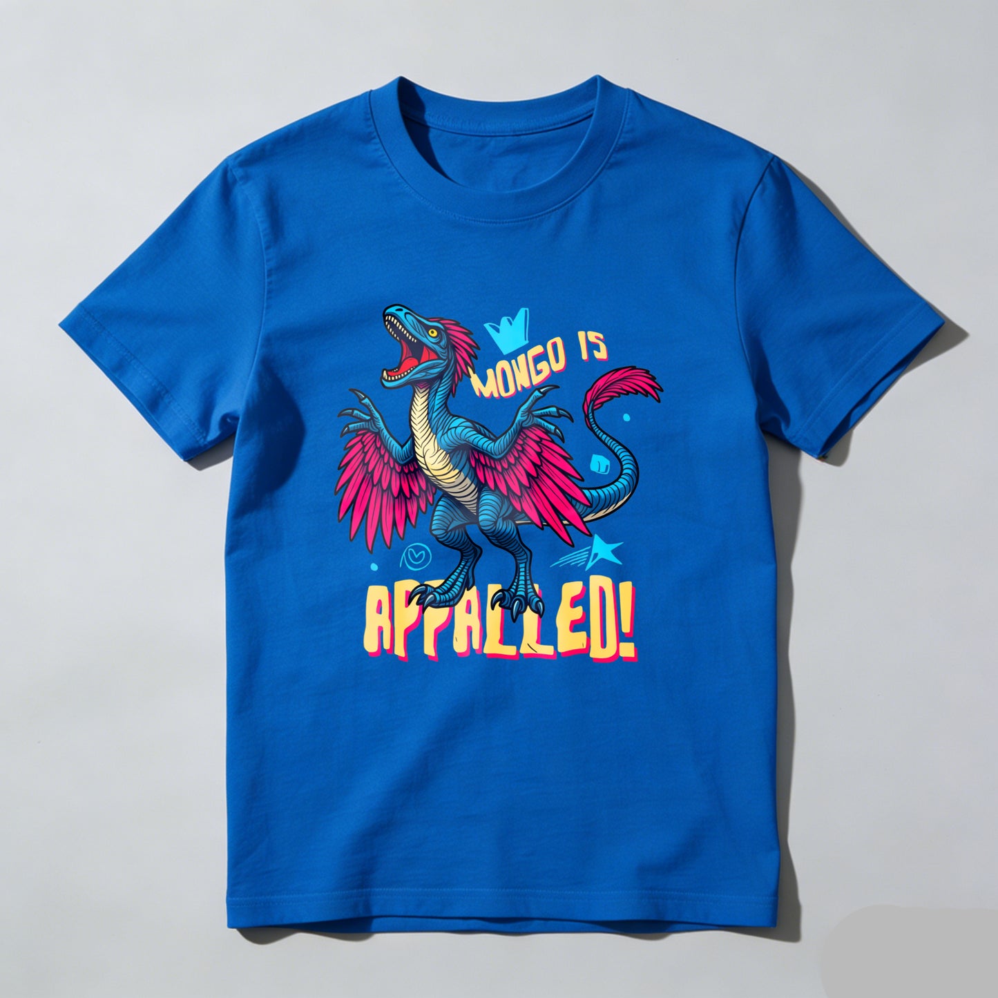 Wardrobecart Mongo Is Appalled Dragon Design Unisex Classic T-shirt