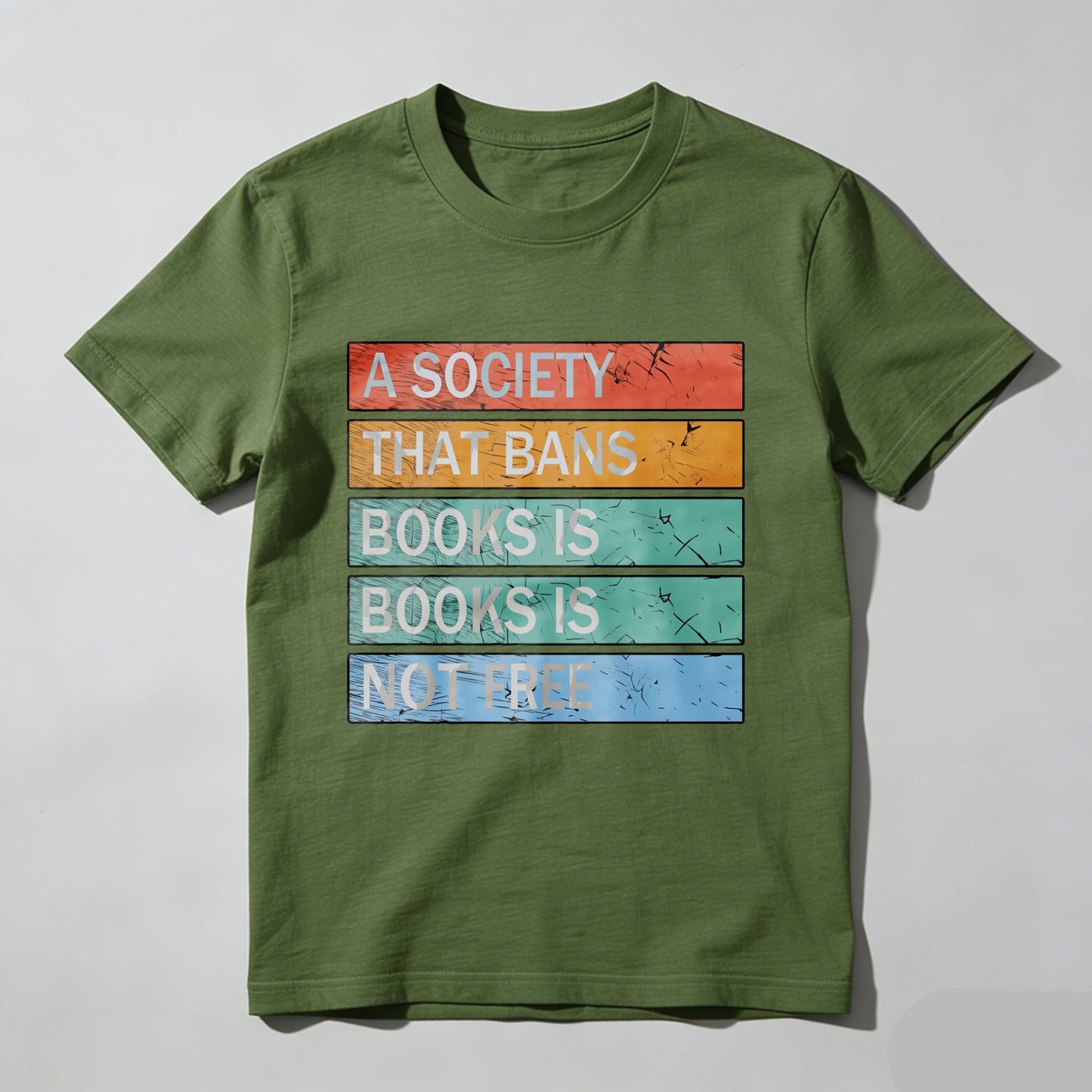Wardrobecart A Society That Bans Books Is Not Free Unisex Classic T-shirt