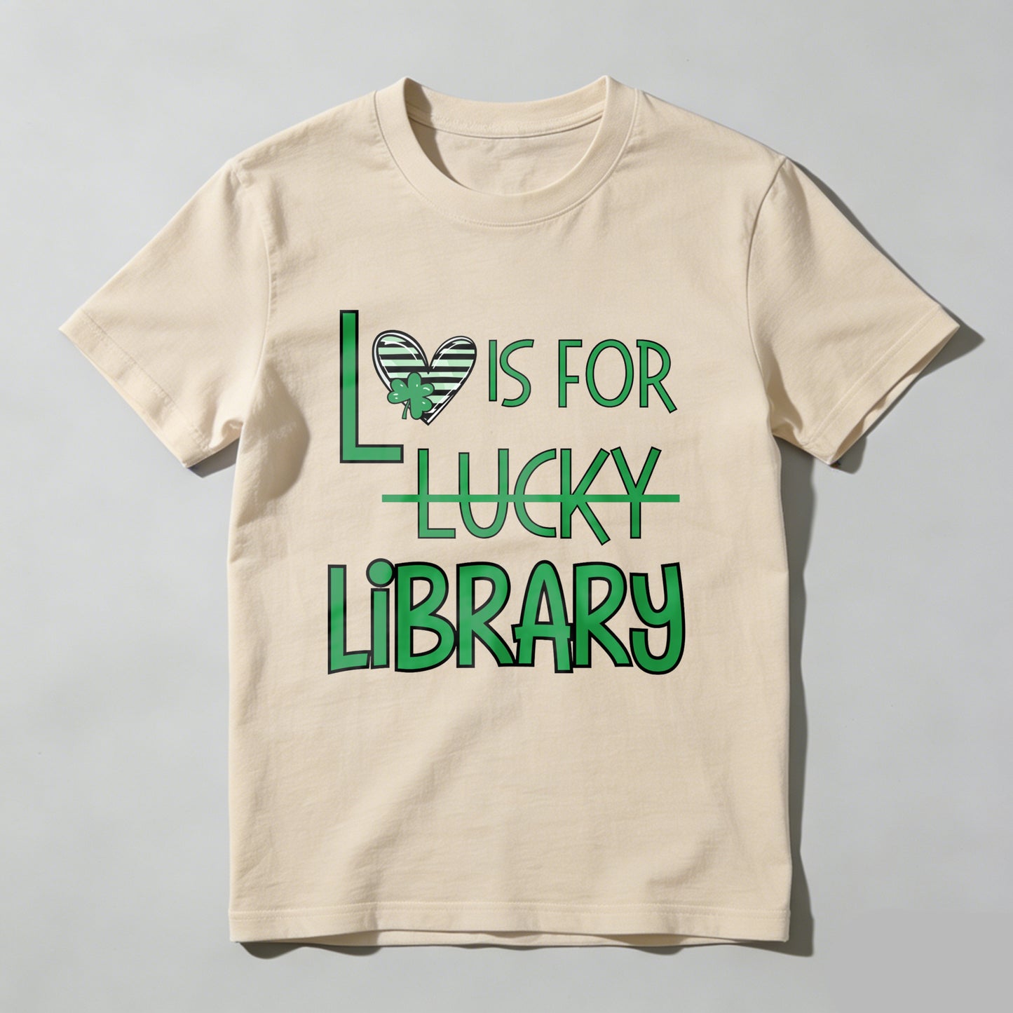 Wardrobecart L Is For Lucky Library Unisex Classic T-shirt