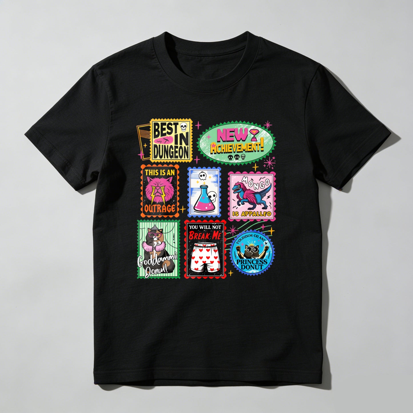Wardrobecart Best In Dungeon New Homebrew This Is An Outrage No Appallapse You Will Not Break Me Waffle Bones Unisex Classic T-shirt