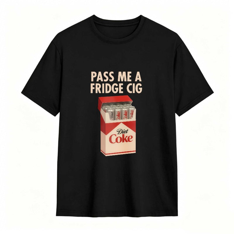 Pass Me A Fridge Cig Diet Coke Box Graphic Unisex Classic T-shirt