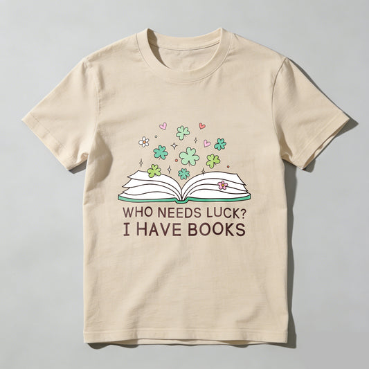 Wardrobecart Open Book With Flowers And Text Unisex Classic T-shirt