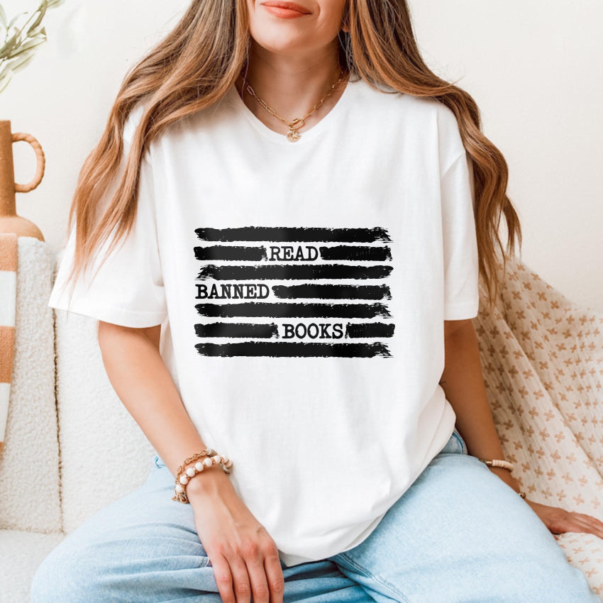 Wardrobecart Read Banned Books Unisex Classic T-shirt