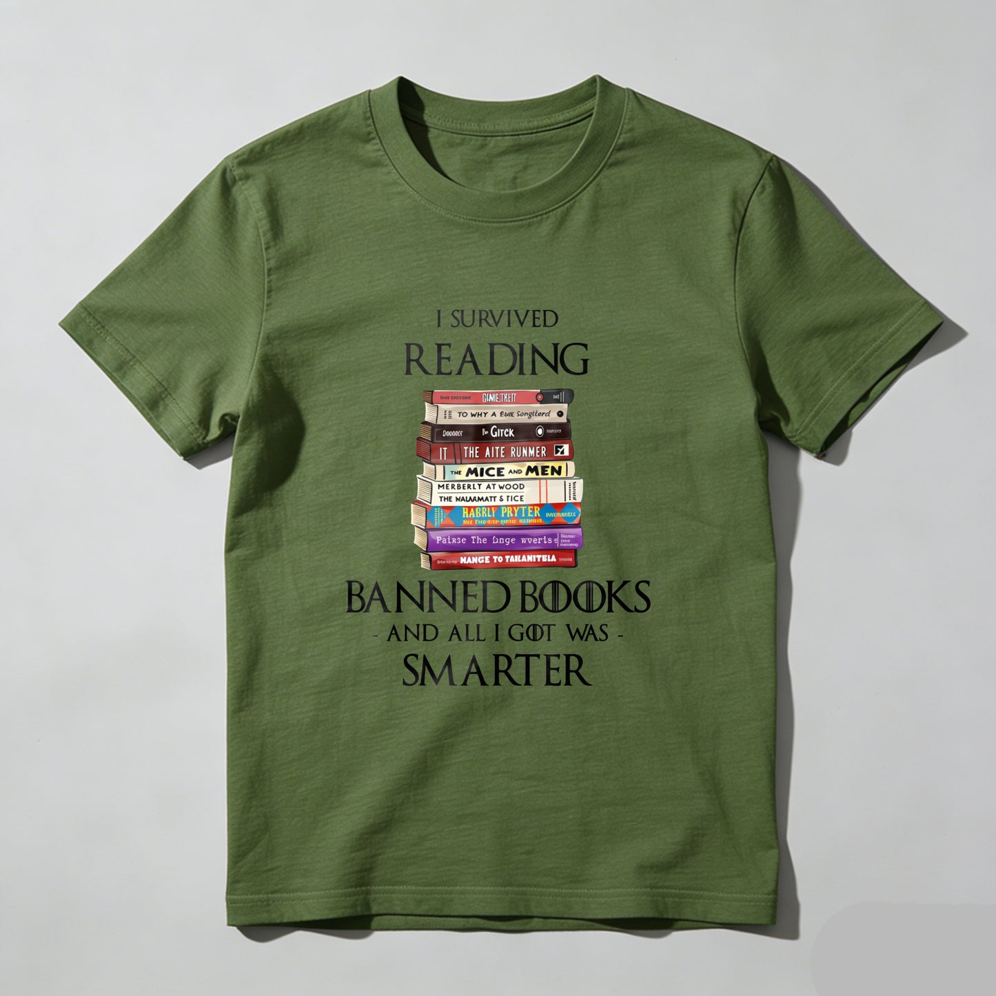 Wardrobecart I Survived Reading Banned Books And All I Got Was Smarter Unisex Classic T-shirt