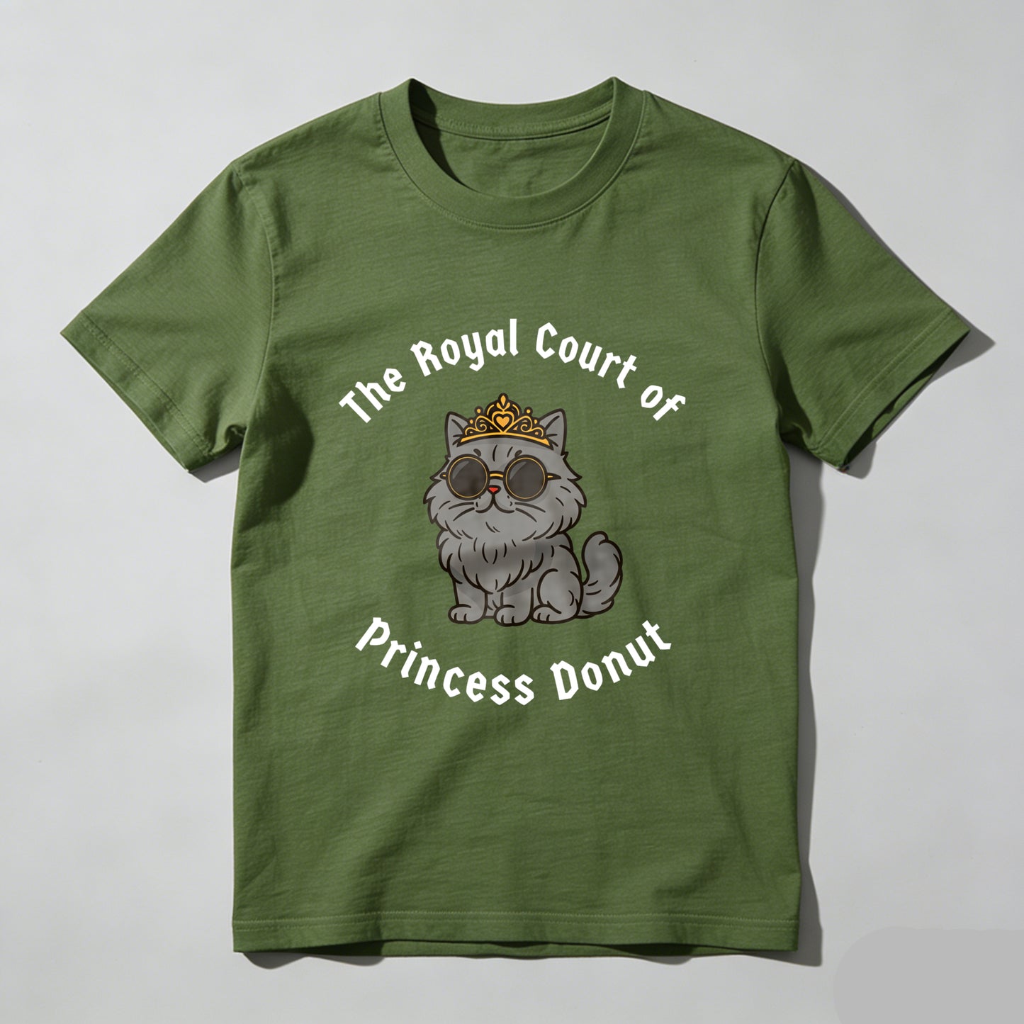Wardrobecart The Royal Court Of Princess Donut Cat Unisex Classic T-shirt