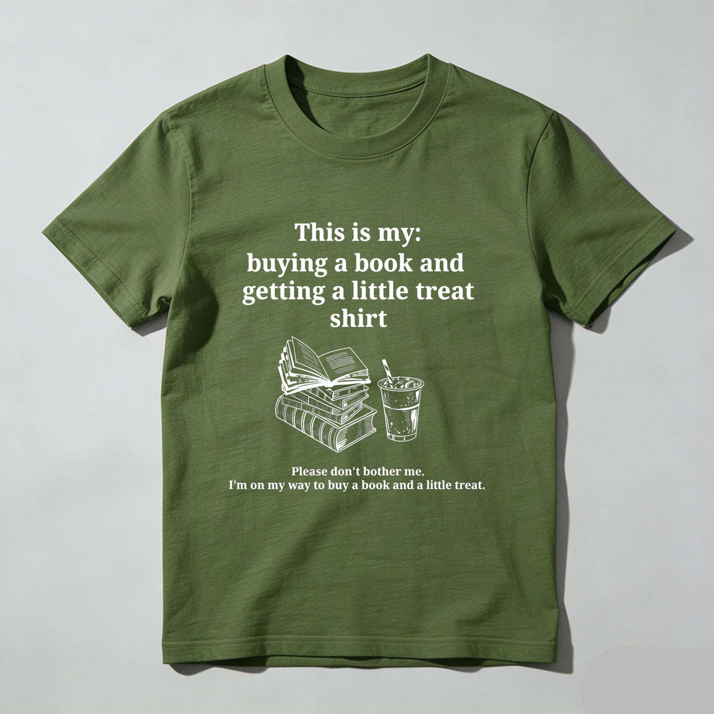 Wardrobecart This Is My Buying A Book And Getting A Little Treat Shirt Unisex Classic T-shirt
