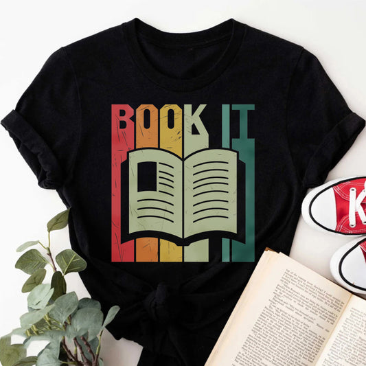 Wardrobecart Book It With Open Book Design Unisex Classic T-shirt