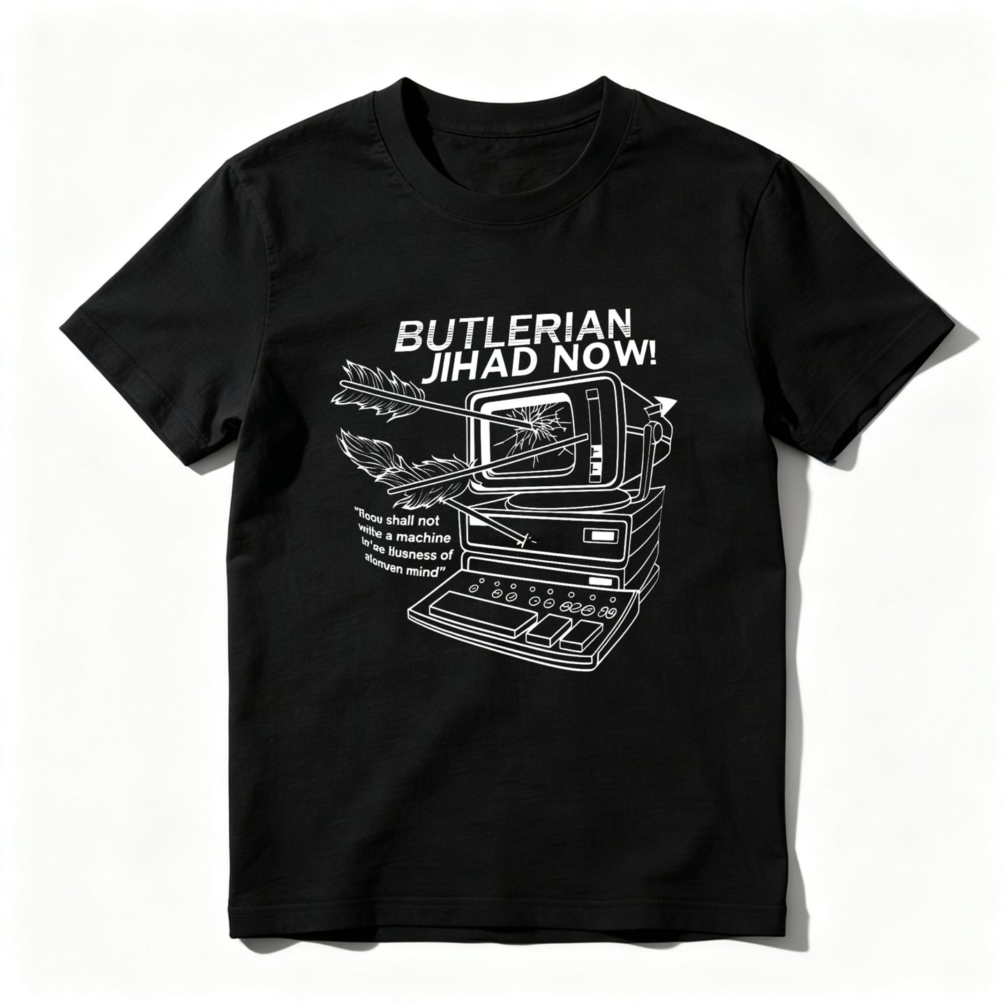 Wardrobecart Butlerian Jihad Now Machine Rebellion Unisex Classic T-shirt
