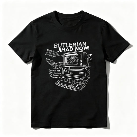 Wardrobecart Butlerian Jihad Now Machine Rebellion Unisex Classic T-shirt