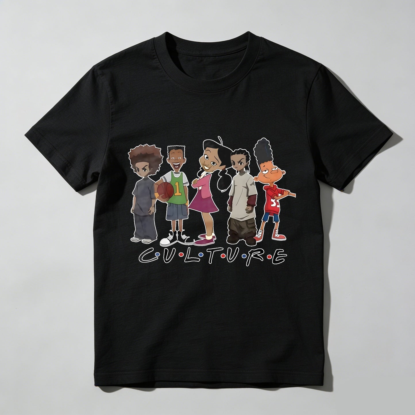 Cartoon Characters Culture T-shirt