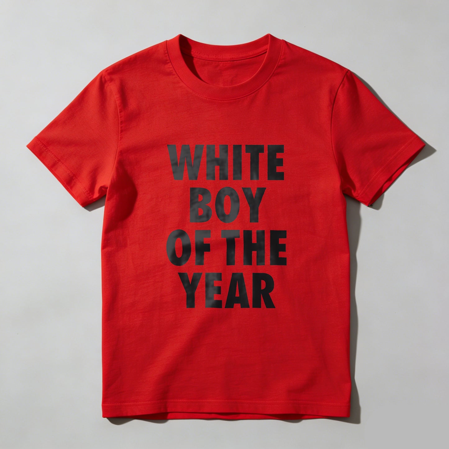 White Boy Of The Year tshirt 100% cotton